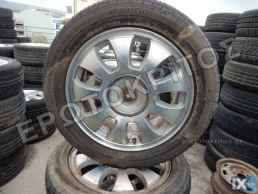 ΖΑΝΤΕΣ SKODA OCTAVIA 16'' 5X100 1U0601025AE ΣΕΤ 4ΑΔΑ ΑΛΟΥΜΙΝΙΟΥ ΓΝΗΣΙΕΣ