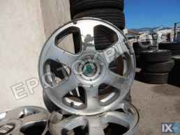 ΖΑΝΤΑ SKODA OCTAVIA 15'' 5Χ100 1U0601025A ΑΛΟΥΜΙΝΙΟΥ ΓΝΗΣΙΑ
