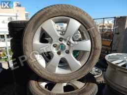 ΖΑΝΤΑ SKODA OCTAVIA 16'' 1Z0601025P 5X112  ΑΛΟΥΜΙΝΙΟΥ ΓΝΗΣIΕΣ