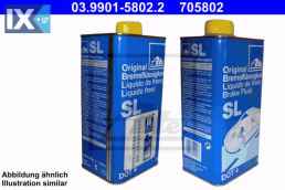 ΥΓΡΟ ΦΡΕΝΩΝ DOT4 1L ΛΕΥΚΟ ΑΤΕ  705802                03990158022