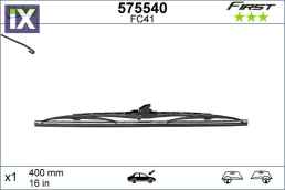 575540- ΥΑΛ ΡΑΣ VALEO FIRST (STANDARD) (  575540                575540