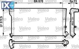 ΨΥΓΕΙΟ ΝΕΡΟΥ (670Χ378) (VALEO)  731744                731744 133023 1331S0 133023 96275073