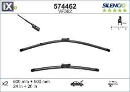 ΣΕΤ ΥΑΛΟΚΑΘΑΡΙΣΤΗΡΕΣ ΕΜΠΡΟΣ A4 01-08 BOS  4B0998002             574462 8K1955425 8K1955426 8K1998002A 8F1998002A 8K1955425 8K1955426 8K1998002A 8R1998002 8U1955425 8U1955426 8U1998002 8W1998002 95B998