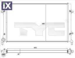 ΨΥΓΕΙΟ ΝΕΡΟΥ GOLF V, OCTAVIA 5 FSI  1K0121251E            7020023 1K0121251E 1K0121251AP 1K0121251AR 1K0121251CD 1K0121251CE 1K0121251CJ 1K0121251CN 1K0121251DK 1K0121251DL 1K0121251E 1K0121251F 1K012