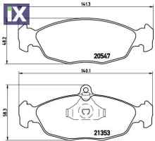 ΣΕΤ ΤΑΚΑΚΙΑ ΦΡ.ΕΜ.ASTRA CORSA  P59011 90421736 92100964 93176120 93720456 1605087 1605455 1605810 1605824 1605881 1605907 90374747 90374748 90442995 90485140 90510331 93176120 93192639 EC11046948372 J