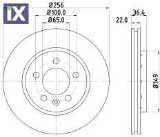 ΔΙΣΚΟΣ ΦΡΕΝΩΝ  MDC1382               MDC1382 8L0615601 8N0615601B 8L0615601 8N0615601B 8L0615601 8N0615601B 8L0615601 8N0615601B