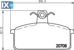 ΤΑΚΑΚΙΑ ΕΜΠΡΟΣ LANCIA DELTA SUZUKI SJ410  MDB1189               0280 00000A00154 00000A00906 A00906DOM SE0141165081C SE141165081C SE22165081A SE0141165081C SE141165081C SE22165081A SE0141165081C SE141