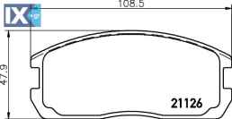 ΤΑΚΑΚΙΑ ΕΜΠΡΟΣ LANCER 1200 1988  MDB1282               MDB1282 MB534903 AY040MT007 MB277542 MB316166 MB366969 MB389503 MB407460 MB407963 MB534583 MB534587 MB534903 MB618576 MB668722 MB699093 MR162521