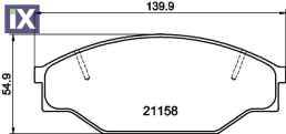ΤΑΚΑΚΙΑ ΕΜΠΡΟΣ TOYOTA HIACE HILUX TARO  MDB1334               MDB1334 0446526010 0446526060 0446526080 0446526100 0446526140 0446526200 0446526210 0446526230 0446526270 0446526280 0446526330 044653501