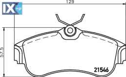 ΤΑΚΑΚΙΑ ΕΜΠΡΟΣNISSAN ALMERA PRIMERA  MDB1423               MDB1423 410602F025 410602F026 410602F027 410604M525 410604M526 4106071J25 4106071J26 41060BM425 41060F1725 D1060BM40A