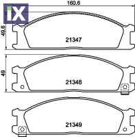 ΤΑΚΑΚΙΑ ΕΜΠΡΟΣ FORD NISSAN SUBARU  MDB1482               MDB1482 4100010G08 4106005N90 4106005N91 4106005N93 4106005N94 4106008N90 4106008N91 4106008N92 4106009G90 410600H525 410600H590 4106017V90 410
