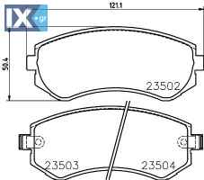 ΤΑΚΑΚΙΑ ΠΙΣΩ NISSAN ALMERA N15 PATROL  MDB1844               MDB1844 410602N290 410602N390 410602N392 4106034Y90 410603N390 4106040F90 4106040F91 4106040F92 4106040F93 4106040F94 4106054C91 4106057C90