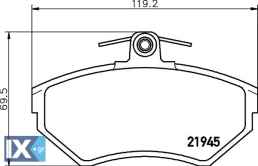 ΤΑΚΑΚΙΑ MINTEX  VW GROUP  1HM698151             MDB1868 1HM698151 1HM698151A 357698151E 6N0698151A 6N0698151B 1HM698151 1HM698151A 357698151E 6N0698151A 6N0698151B 1HM698151 1HM698151A 357698151E 6N06