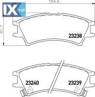 ΤΑΚΑΚΙΑ MINTEX HYUNDAI  MDB1938               MDB1938 5810102A00