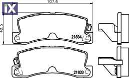 ΤΑΚΑΚΙΑ ΠΙΣΩ TOYOTA CARINA LEXUS ES RX  MDB1994               MDB1994 0446612110 0446620010 0446620020 0446620040 0446620060 0446620070 0446620080 0446620100 0446620110 0446632010 0446632050 044663301