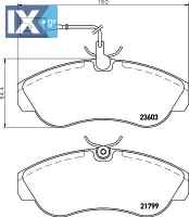 ΤΑΚΑΚΙΑ ΕΜΠΡΟΣ BOXER JUMPER DUCATO  MDB2158               MDB2158 425225 425227 425456 425225 425227 425456 71753040 71770980 77362233 9948629