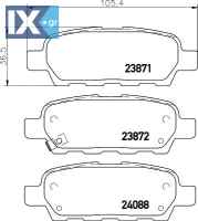 ΤΑΚΑΚΙΑ MINTEX NISSAN  MDB2261               MDB2261 44060AM485 44060EG00J 44060EG085 4586001 D40601JZ0A D40601JZ1A D40603DN1A D40603WU0A D4060EG50C 440608H385 44060AL585 44060AL586 44060AL587 44060AL