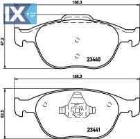 ΤΑΚΑΚΙΑ ΕΜΠΡΟΣ FORD FOCUS TRANSIT CONNEC  MDB2272               MDB2272 1360303 1763678 2177227 2M5V2K021AA 2M5Z2001A5 2T142K021AB 2T142K021AC 2T1J2K021AA 4346371 4387361 4427737 ME2T1J2K021AA ME2T1J2