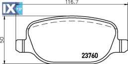 ΤΑΚΑΚΙΑ MINTEX ALFA ROMEO  MDB2624               MDB2624 71772223 71773138 71772223 77363579 77363580 77363818 77363819 77364273 77362273 77365560 9949203