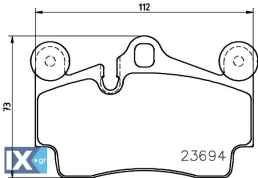 ΤΑΚΑΚΙΑ ΠΙΣΩ AUDI Q7 TOUAREG CAYENNE  7L0698451B            MDB2752 4L0698451D 7L0698451 7L0698451A 7L0698451B 7L0698451G 7L0698451H 7L0698451K 7L5698451B 7L6698451A 7L6698451D JZW698451S 4L0698451D 7