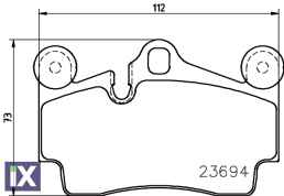 ΤΑΚΑΚΙΑ ΠΙΣΩ AUDI Q7 TOUAREG CAYENNE  7L0698451B            MDB2752 4L0698451D 7L0698451 7L0698451A 7L0698451B 7L0698451G 7L0698451H 7L0698451K 7L5698451B 7L6698451A 7L6698451D JZW698451S 4L0698451D 7