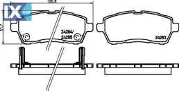 ΤΑΚΑΚΙΑ ΕΜΠΡΟΣ MAZDA 2 1.3 1.5 07-  MDB2968               MDB2968 55810B58M50N000 DGY13328Z 04465B1120 DFY13328Z DFY13328Z DFY13328ZA DFY13328ZA9C 5581052R20 5581052R50 5581052R50000 5581052R51 558105