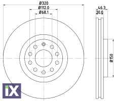 ΔΙΣΚΟΠΛΑΚΑ ΕΜΠΡΟΣ AUDI A4 04-07 2,0 TFSI  8D0615301M            MDC1444 8D0615301K 8D0615301M 8E0615301AD 8D0615301AD 8D0615301K 8D0615301M 8E0615301AD 8D0615301K 8D0615301M 8E0615301AD 8D0615301K 8D0