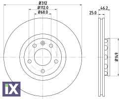 ΔΙΣΚΟΠΛΑΚΑ ΕΜ AUDI A4 VW PASSAT 18TQ 312  8D0615301R            MDC1540 L8E0615301R 3B0615301B 4B0615301A 4B0615301C 8D0615301J 8E0615301R 3B0615301B 4B0615301A 4B0615301C 8D0615301J 8E0615301R 3B0615