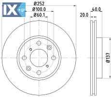 ΔΙΣΚΟΠΛΑΚΑ OPEL-SUZUKI  MINTEX  MDC1756               MDC1756 93192978 5531162J00 5531162J00000 5531162J01 5531162J02 5531162J10 4700455 4702841 4708241 4710944 93194988 95513700