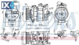 ΚΟΜΠΡΕΣΕΡ A C 5Q0820803F  NISSENS  1K0820859Q            89020 5Q0820803 5Q0820803A 5Q0820803E 5Q0820803F 5Q0820803G 5Q0820803K 012011032014 1471004770 1K0260859F 1K0820803E 1K0820803F 1K0820803G 1K08