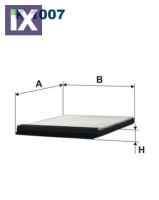 Φ Κ CITROEN XANTIA,XSARA  K1007 CAF13 ELR7017 6441EG 6447Z5 E146001 6441EG 6441H7 6447AK 6447LV 6447Z4 95667986 E146001