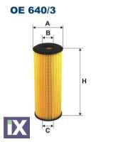 ΦΙΛΤΡΟ ΛΑΔΙΟΥ FILTRON VW, MERCEDES,  00A115466             OE6403 00A115466 ELE4201 X517 1041800109 1041800709 1041840225 1041840325 1041840425 1041840825 A1041800109 A1041800709 A1041840225 A10418403