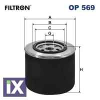 ΦΙΛΤΡΟ ΛΑΔΙΟΥ FILTRON  069115561             OP569 0004434825 005315520 04415540 04415670 053915520 069115561 074115561B 1000011 1015511 1015511M91 106487 1814346 1966279C1 2060471915000 4415540 44156