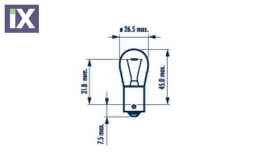 ΚΑΡΥΔ.ΜΟΝΟΠ.12V-21W(ΠΟΡΤ)  17638                 17638 N10256401 N10256407 6E0953049B N10256401