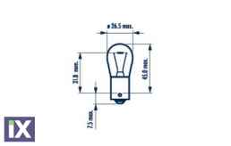 ΚΑΡΥΔ.ΜΟΝΟΠ.12V-21W(ΠΟΡΤ)  17638                 17638 N10256401 N10256407 6E0953049B N10256401