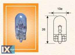 ΛΑΜΠΑ W5W 12B 12V ( W2,1x9,5d ) - BLUE  W5W                   002051900000 009600930000