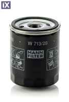 W 713 28 ΦΙΛΤΡΟ ΛΑΔΙΟΥ FSO POLEN POLONEZ  W 713 28              W71328 710000263 93156863 9975449 B111E6038S LPW100180 5007165 5020120 8671000496 ADU7417 ADU9826 ADU9826EVA AHU2880 CDU1268 GFE280 LPW1