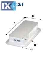 ΦΙΛΤΡΟ ΑΕΡΑ-TOYOTA YARIS(P9) 1.0 VVT-I 0  AP1421 178010J020 1780123030 1780123030 1780123030000 1444PV 1444RG 1444XA E147182 1444PW 1444RH 1444XA E147182