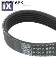 ΙΜΑΝΤΑΣ ΔΥΝΑΜΟ POLY-V  VKMV 6PK1660          VKMV6PK1660 2521203821 11281247986 11287636373 11288573415 038903137J 038903137J 038903137J 5750A1 5750TG 5750YY 7700857070 8200226493 5750J7 5750TG 5750YY