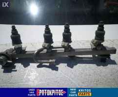 ΜΠΕΚ 078133551D, ΜΠΕΚΙΕΡΑ 050133681A, ΡΥΘΜΙΣΤΗΣ ΠΙΕΣΗΣ 0280160516 AUDI Α4 1,6 8V ADP 94-2001 ΜΕΤΑΧΕΙΡΙΣΜΕΝΗ ΓΝΗΣΙΑ