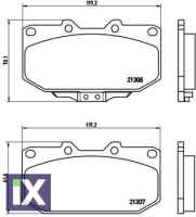 ΣΕΤ ΤΑΚΑΚΙΑ ΕΜ. NISSAN 200 ZX  P56025 0446552360 4106004U90 4106030P91 4106030P93 4106037P90 4106037P91 4106040P90 4106045P90 4106091F90 4106091F91 AY040NS001 AY040NS003 AY040NS071 AY040NS107 AY040NS1