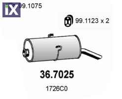 Πίσω σιλανσιέ  367025 1726C0 1726C2 1726S9 1726T3 1726Z2 1726Z3 1726C0 1726C2 1726S9 1726T3 1726Z2 1726Z3 1730EL