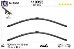 SET ΥΑΛΟΚΑΘΑΡΙΣΤΗΡΕΣ  119355                119355 1Z1955425B 1Z1955426B 1Z1998001 2K1955425C 2K1955426C 1K0998002A 1K1955425A 1K1955426A 1K2998002 2K0998002A 2K1955425A 2K1955425C 2K1955426A 2K195542