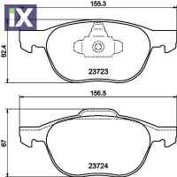 ΤΑΚ. FORD C-MAXX,FOCUS III-VOLVO S40 II  T1436 1517765 1782890 5134102 7M512K021AA 7M512K021AALC BRF14 BV612001BA CN152K021CA CV6Z2001C 41060HA00A 41060HA00B AY040MA031 BPYK3323ZA9C BPYK3323ZB9C B3YH3