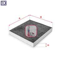ΦΙΛΤΡΟ ΚΑΜΠΙΝΑΣ  S4219CA               S4219CA 5Q0819653 65619100002