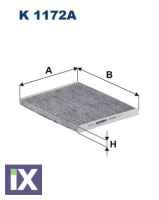 ΦΙΛΤΡΟ ΚΑΜΠΙΝΑΣ(ΕΝΕΡΓΟΥ)-PSA NEMO BOX(AA  K1172A 13345949 55702468 1687977280 1808012 6808623 77365764