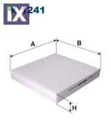 ΦΙΛΤΡΟ ΚΑΜΠΙΝΑΣ FILTRON  K1241 7803A004 7803A109 7803A112 F7803A004 MZ690961 TS200001 1609998680 6447ZX 6479E9 6447ZY 6479E9 6000606985